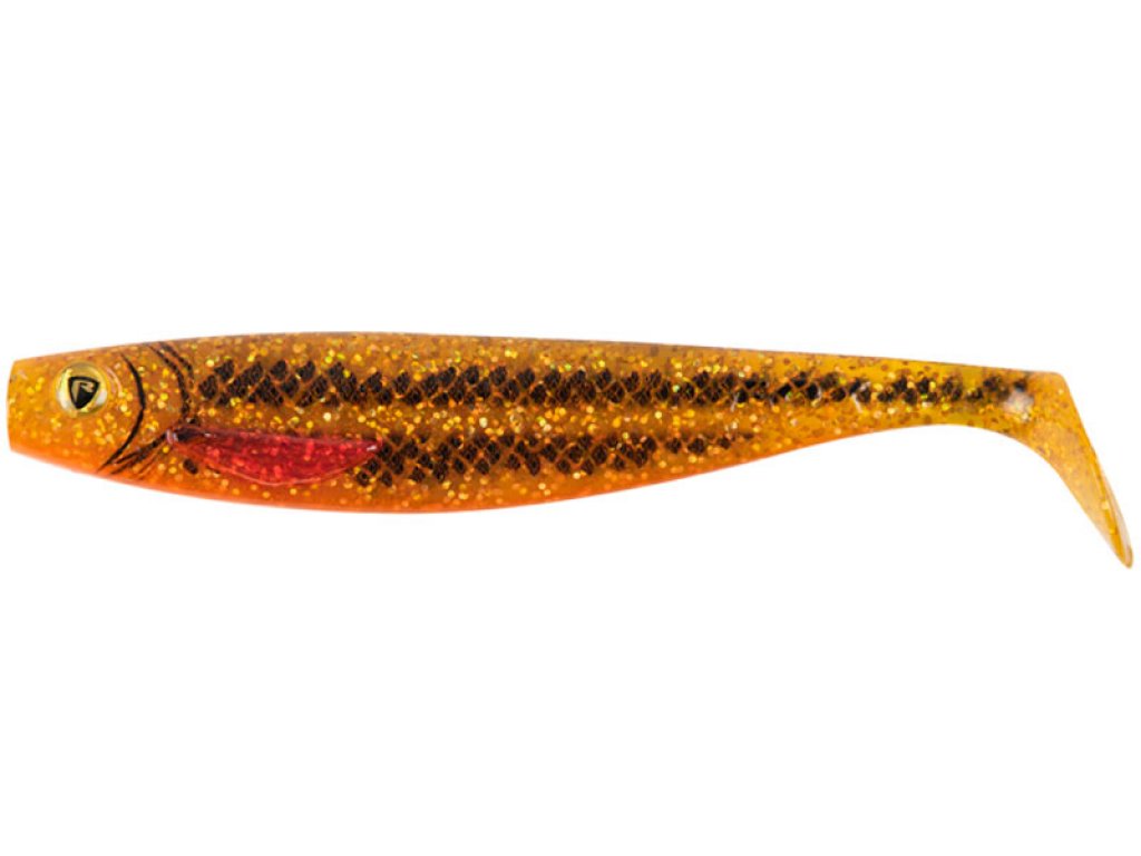 Fox Rage Ultra UV Pro Shads 14cm UV Goldie