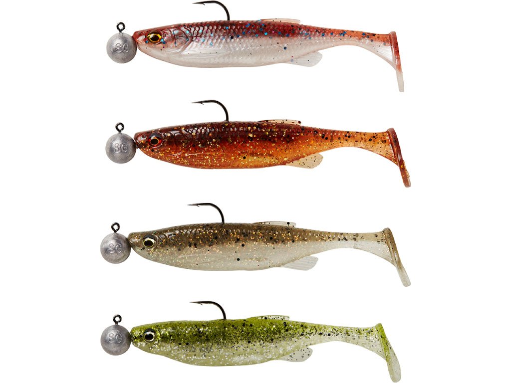 Savage Gear Fat Min T-Tail RTF 13cm, 20g+12.5g, #5/0 Clearwater Mix