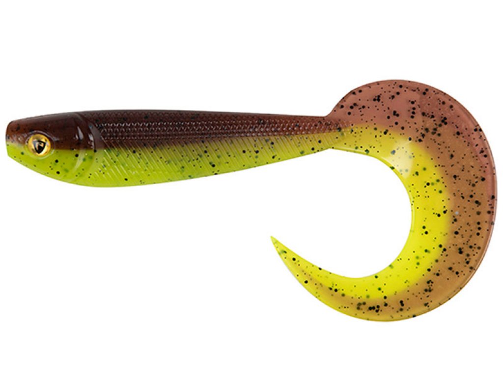 Fox Rage Ultra UV Pro Grubs 12cm UV Green Pumpkin