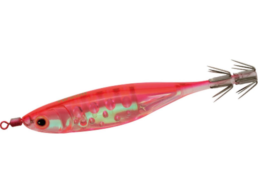 Yo-Zuri Squid Jig Crystal Ultra Aurora SS 80mm RD