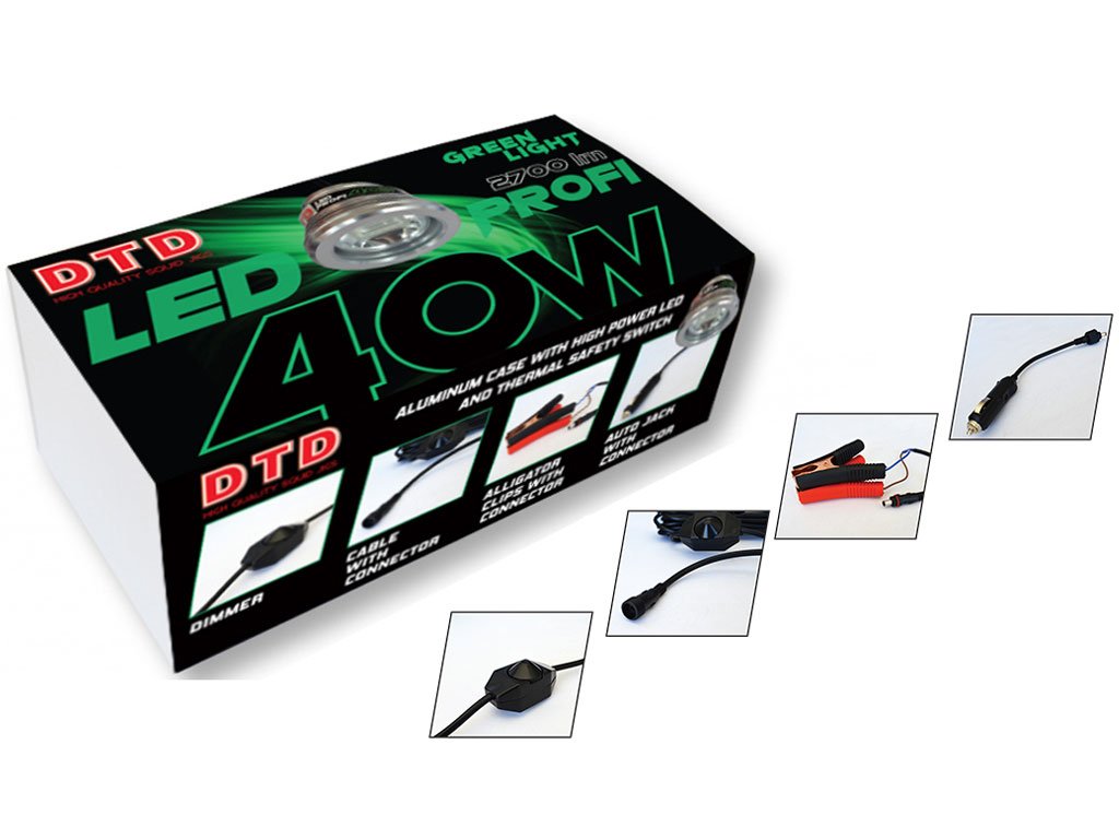 DTD LED Profi 40 W Zeleno