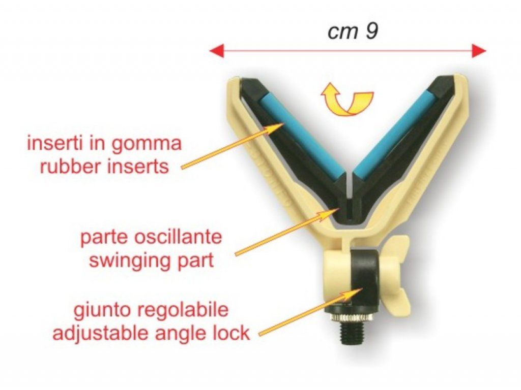 Stonfo De Luxe V držač štapa