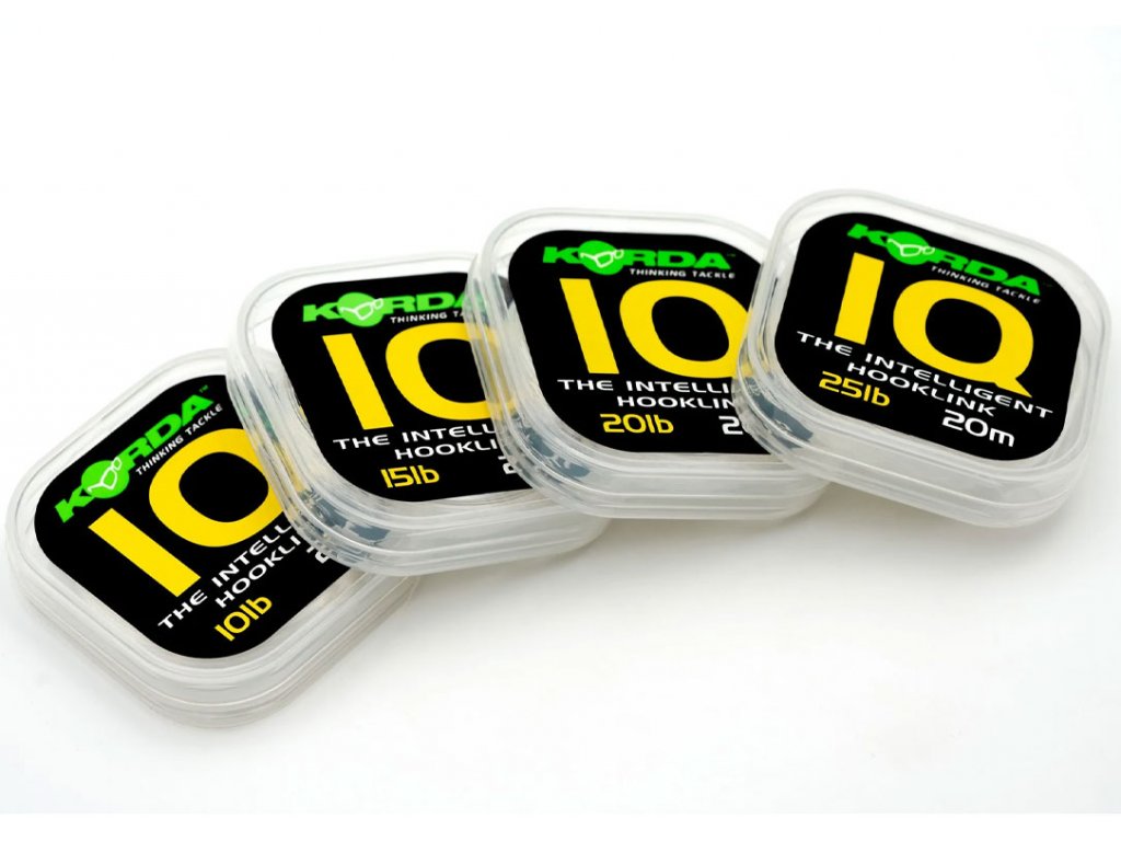 Korda IQ Fluorocarbon Hooklink 20m, 25lb