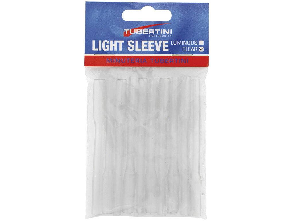 Tubertini Light Sleeve Clear 10pcs, 80mm