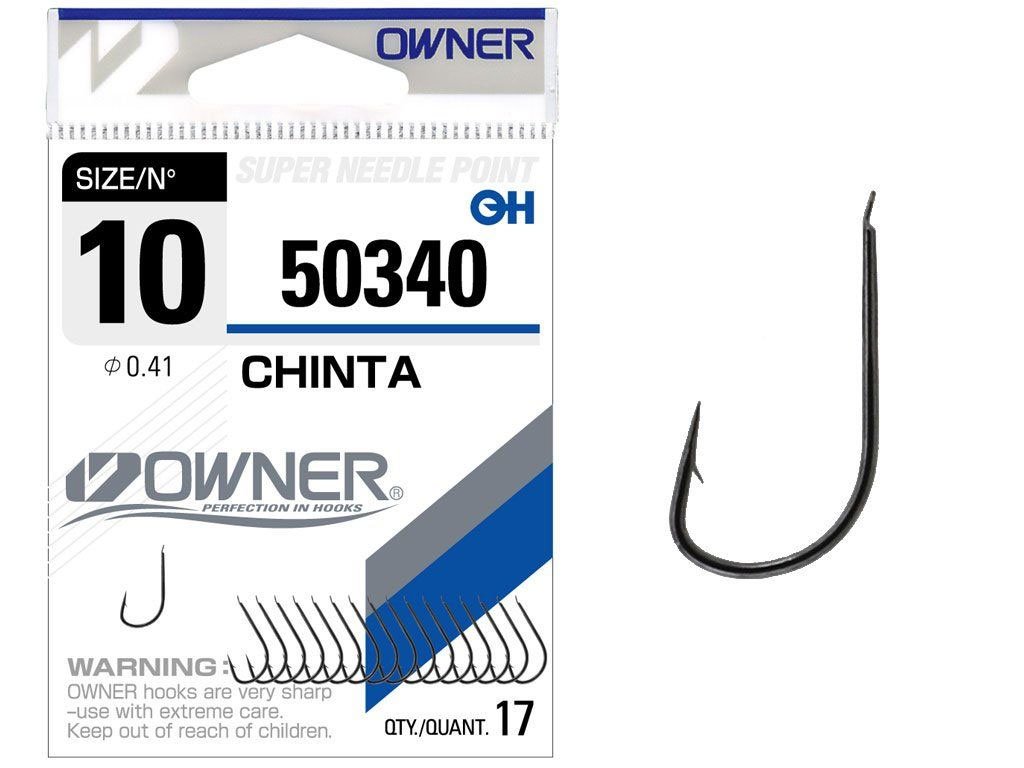 Owner Chinta 50340, Black-Chrome, 12