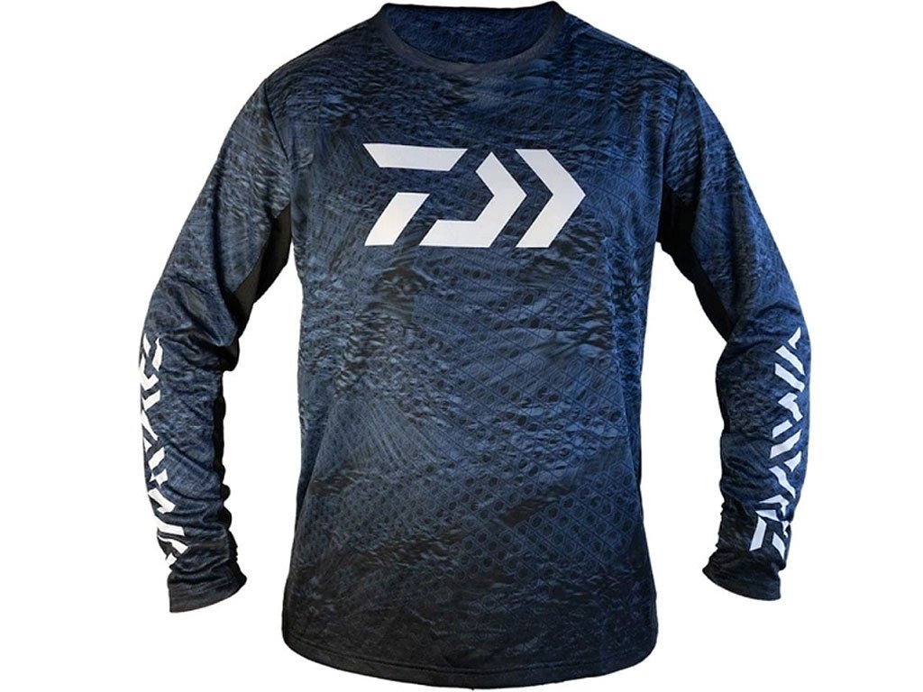 Daiwa D-VEC Longsleeve Shirt Sunprotection Navy 2XL