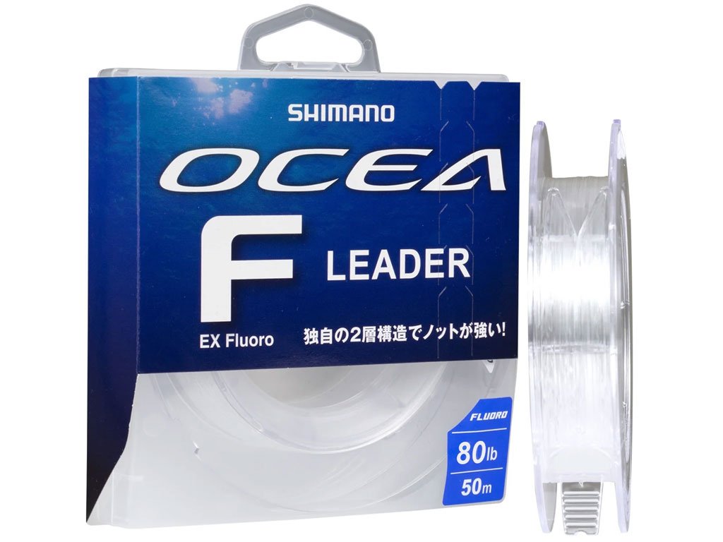 Shimano Line Ocea EX Fluoro Leader Clear 50m, 0.169mm, 4lb