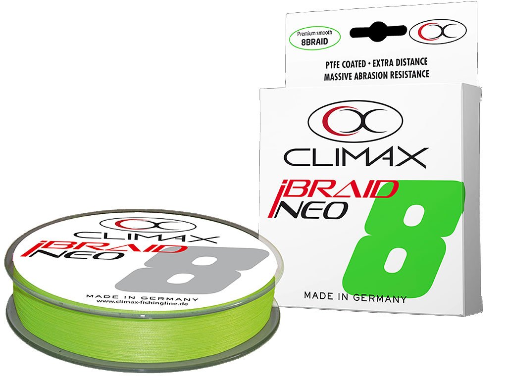 Climax I-Braid Neo Fluo Chartreuse 135m/0.16mm