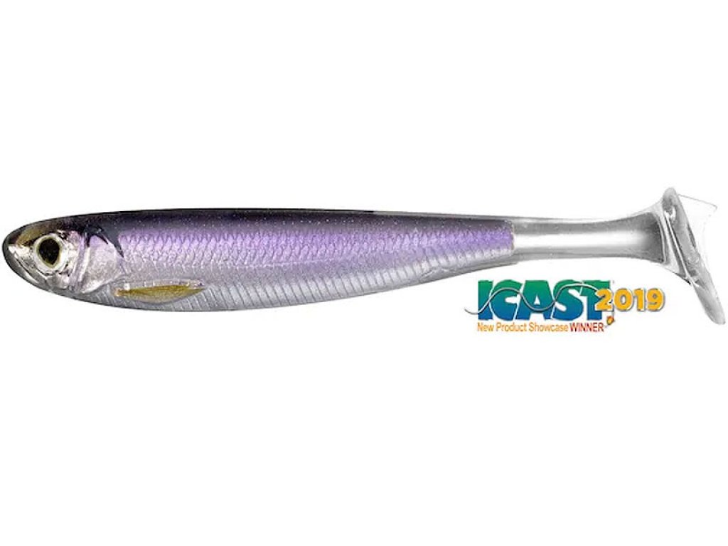 LiveTarget Slow-Roll Shiner 125mm Silver/Purple
