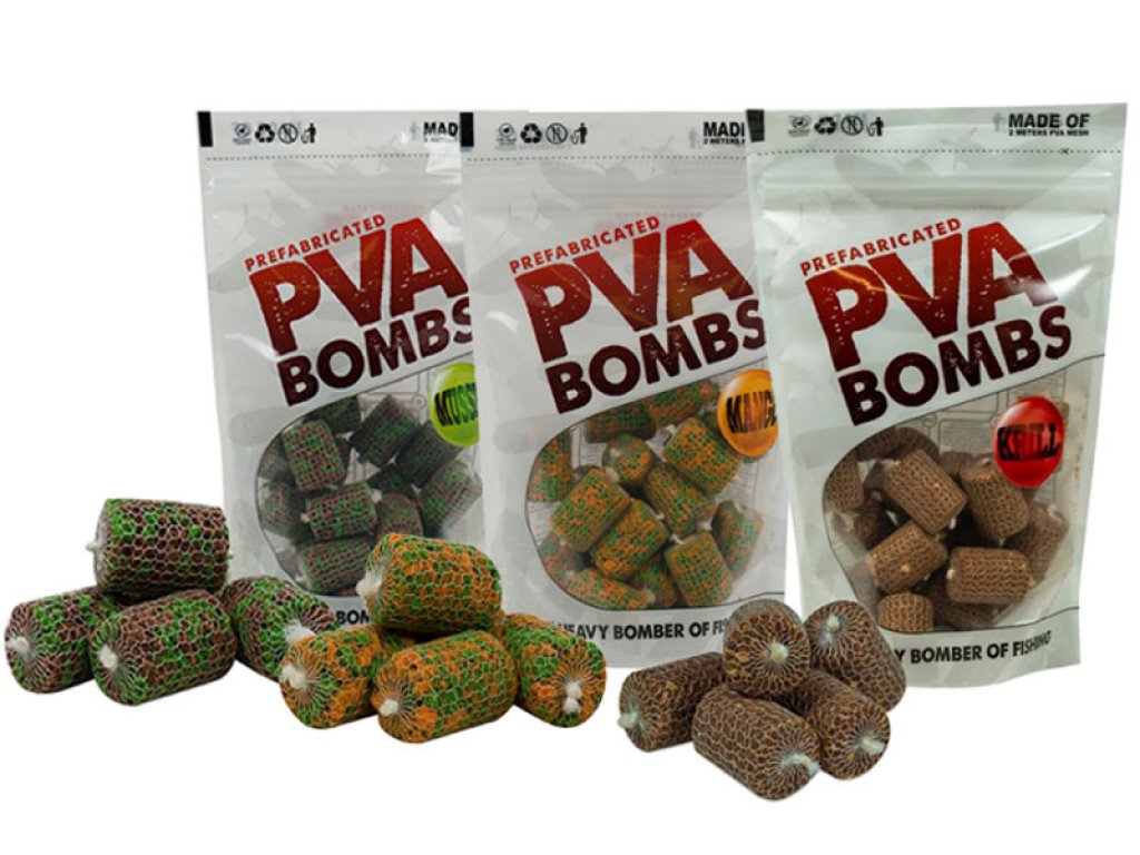 Carp Expert PVA Bomb Honey-Pollen 30x20mm, 20pcs