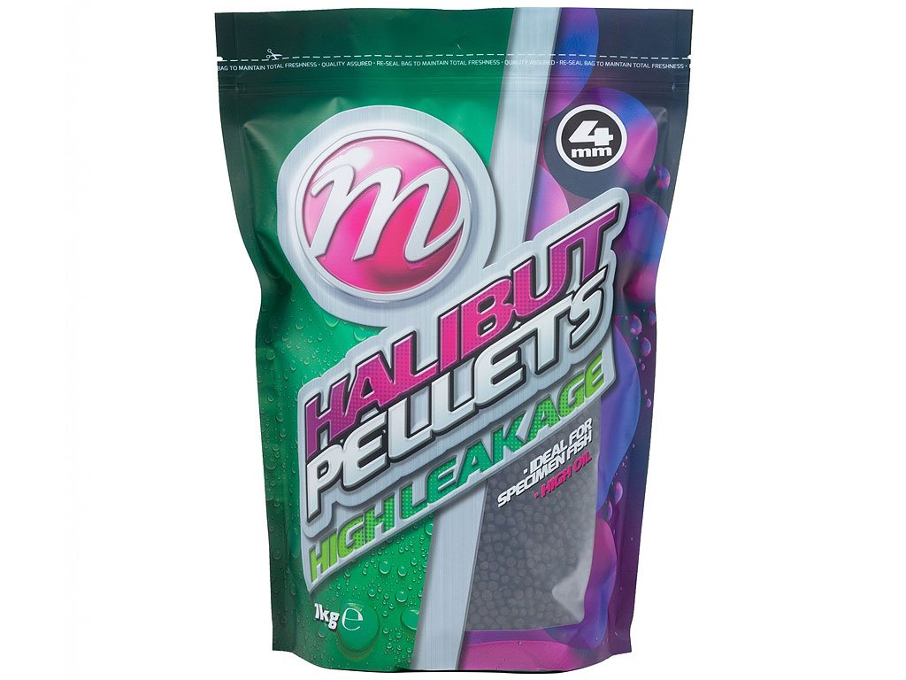 Mainline Activated Halibut Pellets 4mm/1kg