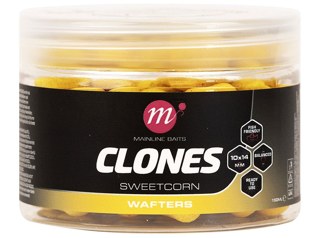 Mainline Clones Barrel Wafters 10x14mm Sweetcorn