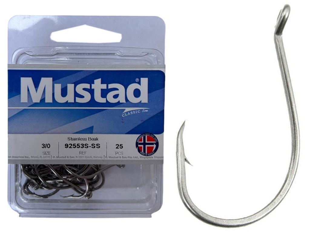 Mustad Udica 92553S Beak s Ušicom 1, 50kom