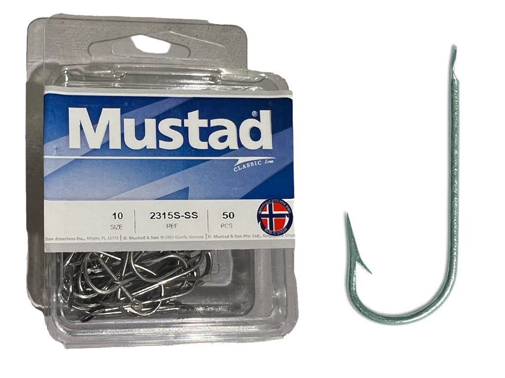 Mustad Udica 02315S Round Bend 10, 50kom