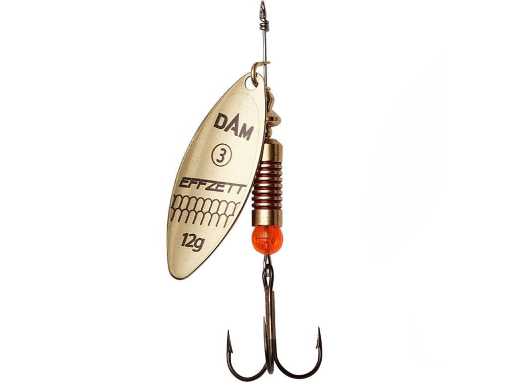 DAM Effzett Predator Spinner #4, 17g S Gold