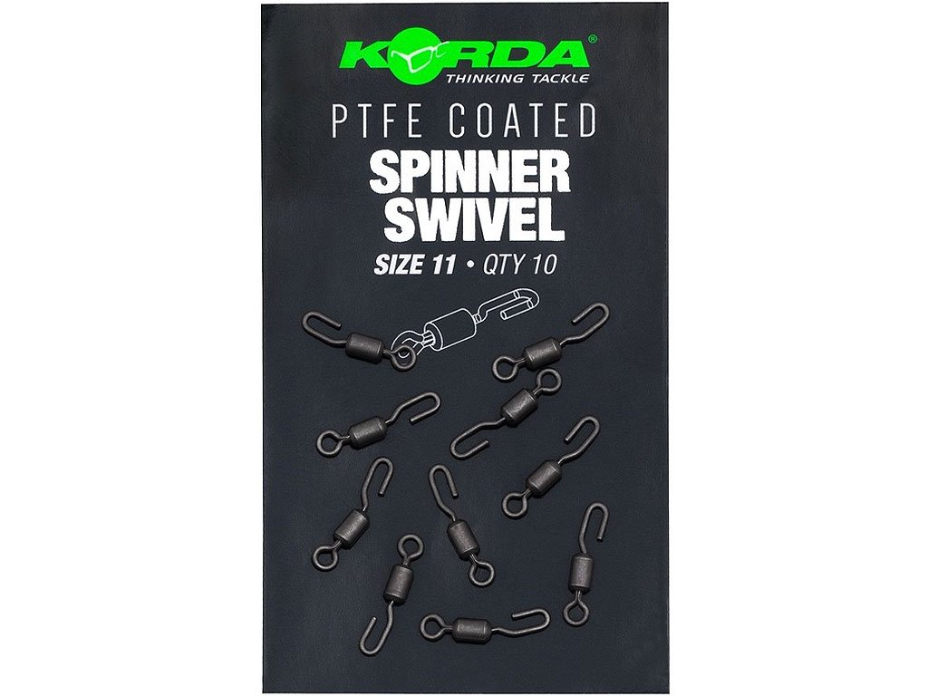 Korda PTFE Spinner Swivel Size 11