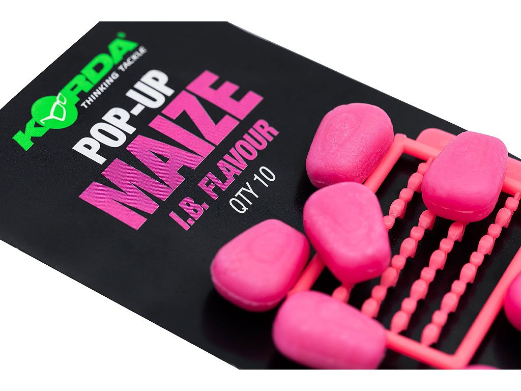 Korda Pop Up Maize IB Pink + Hair Stop