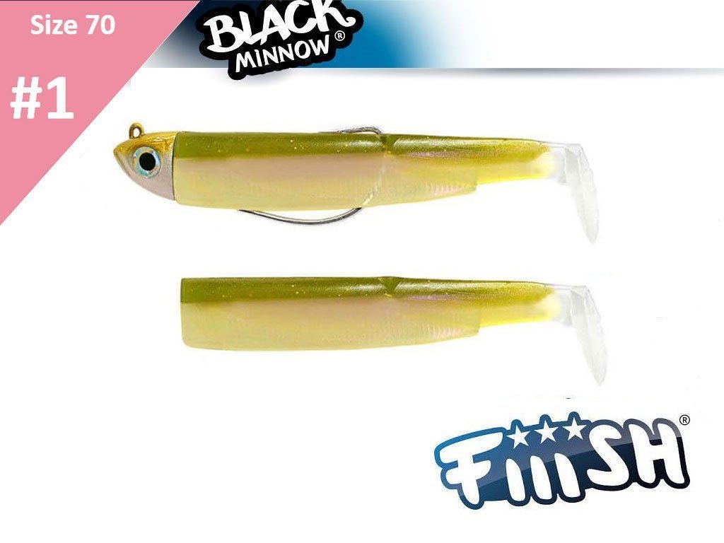 Fiiish Black Minnow 70 BM3029 Combo Shore 3g Wakasagi + Body