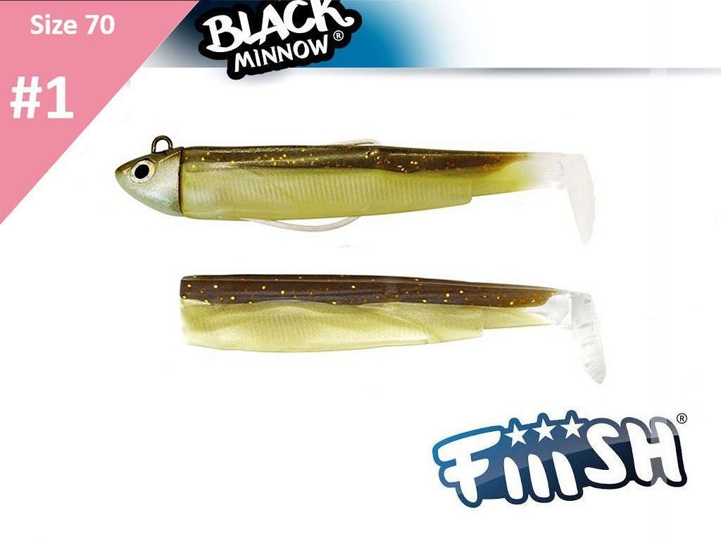 Fiiish Black Minnow 70 BM3032 Combo Search 4.5g Sparkling Brown + Body