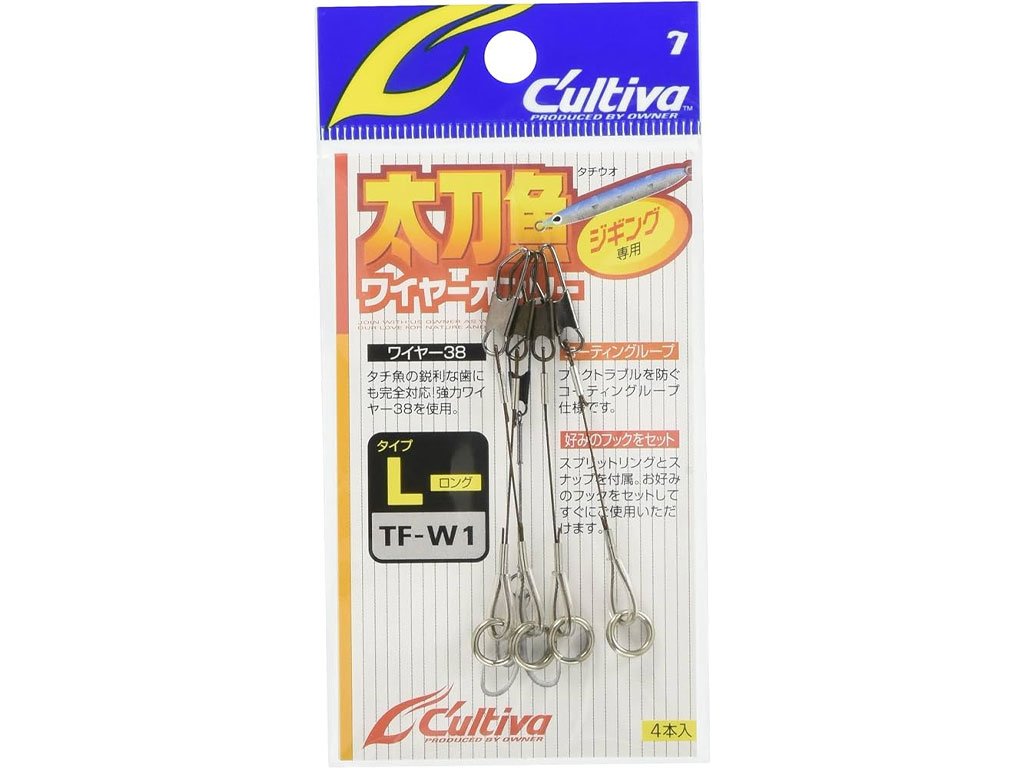 Owner Fishing Hook Set TF-W1 S, 4pcs
