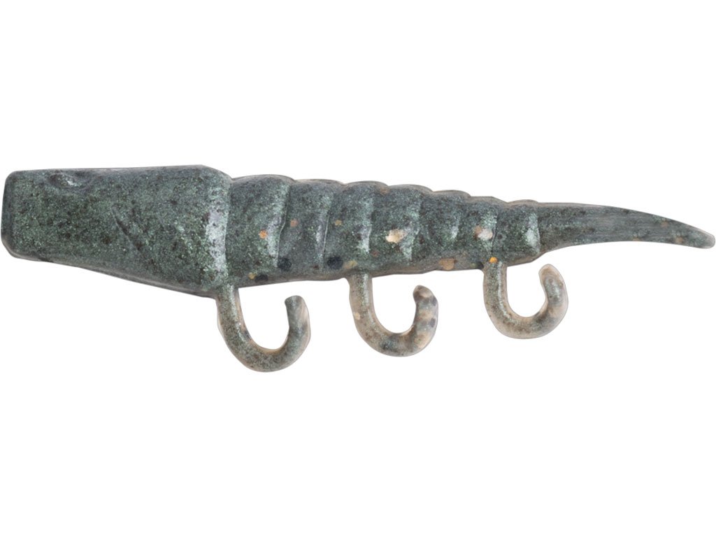 Berkley Gulp Saltwater Turbo Shrimp 5cm Peppered Prawn 8pcs