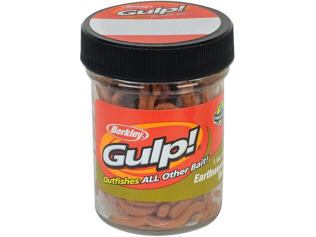 Berkley Gulp Earthworm 10cm Brown