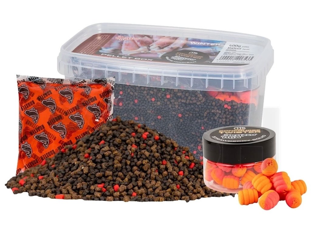 Benzar Mix Winter Pellet Box 400g + Twister 30ml + 150ml Aroma Squid