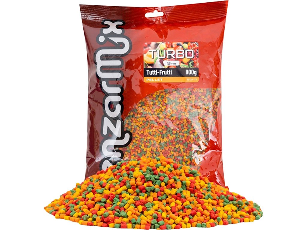 Benzar Mix Turbo Pellet 800g, 3mm Tutti Frutti