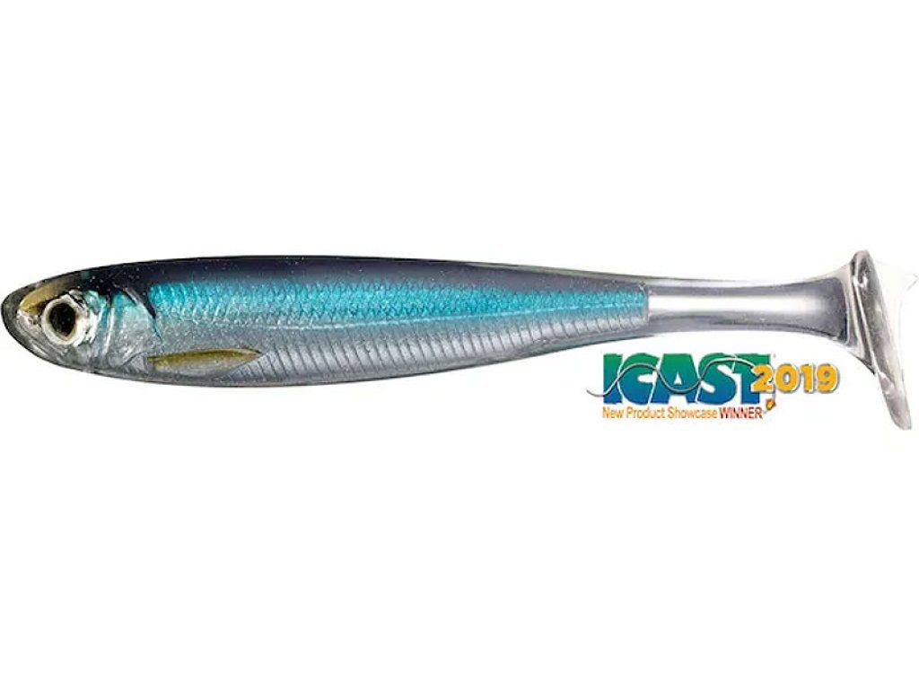 LiveTarget Slow-Roll Shiner 85mm Silver/Blue
