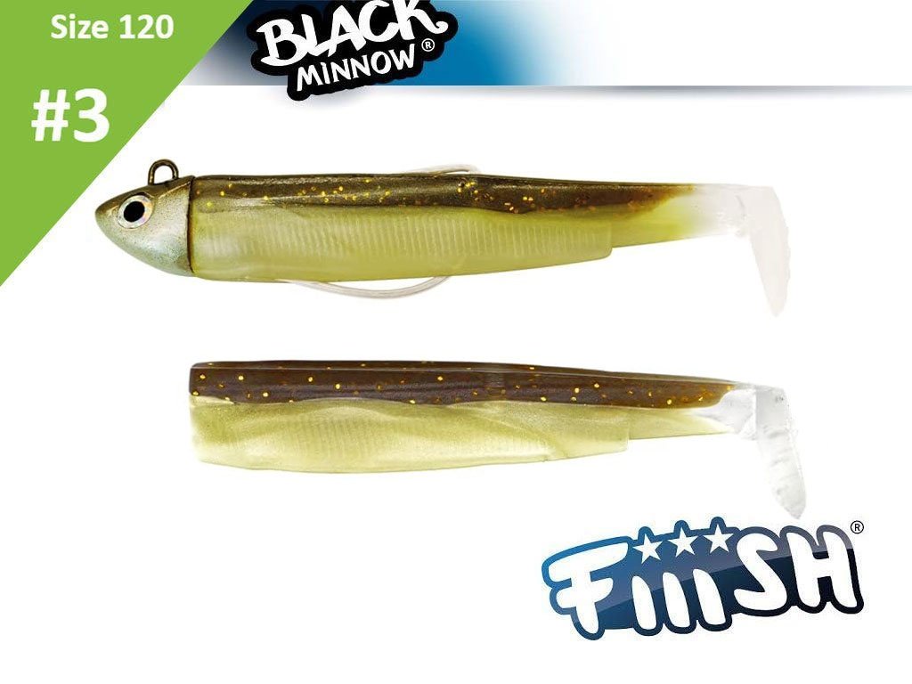 Fiiish Black Minnow 120 BM3016 Combo Search 18g Sparkling Brown