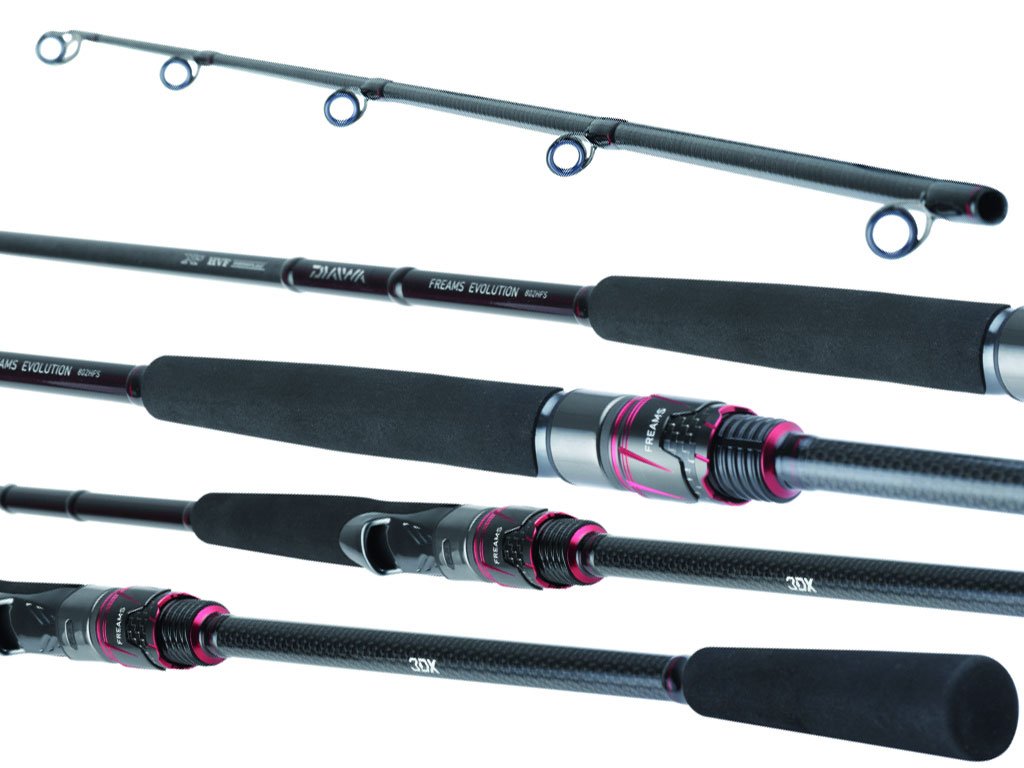 Daiwa Freams Evolution Spin 845XHFS-5PAI 2.54m, 20-60g Travel 5pcs