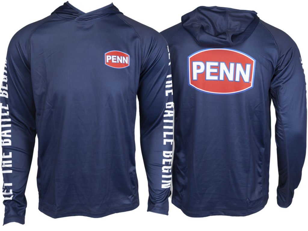 Penn Pro Hooded Jersey Marine Blue M