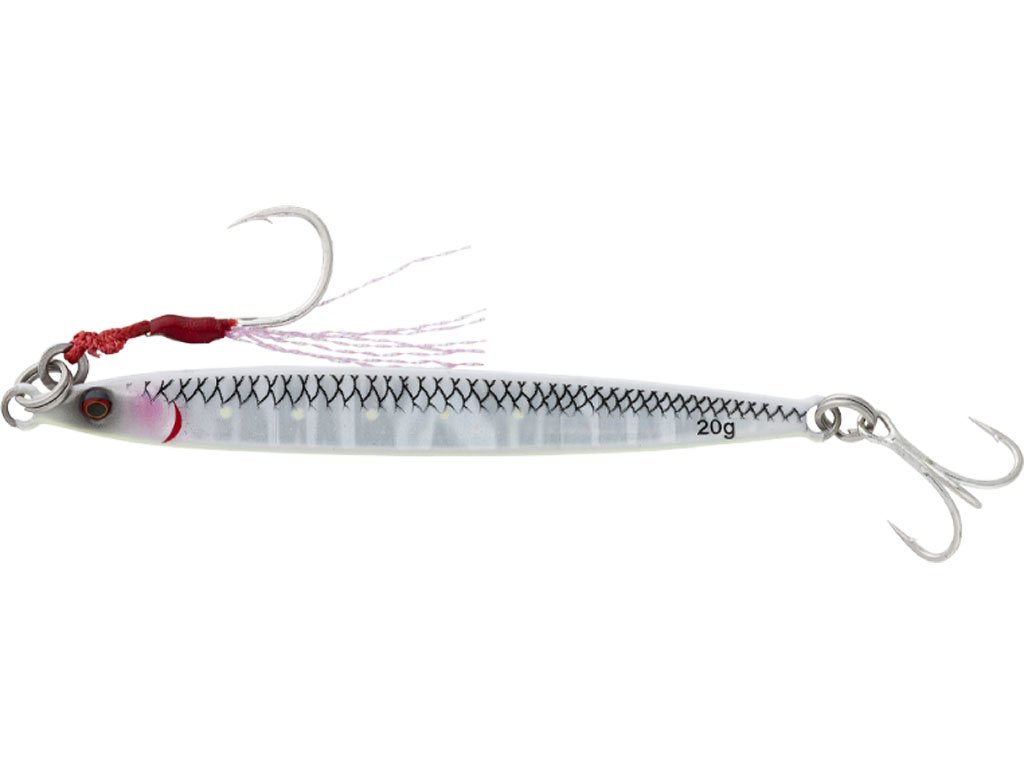 Savage Gear Sardine Slider Micro 8.5cm, 20g White Glow