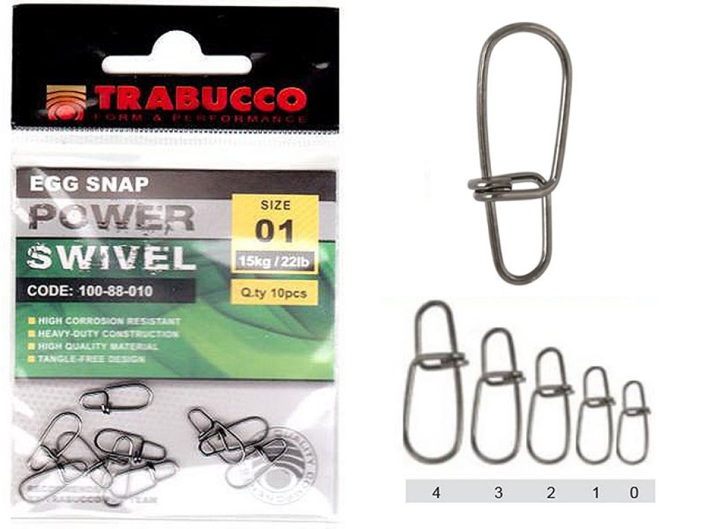 Trabucco Egg Snaps 01, 10pcs