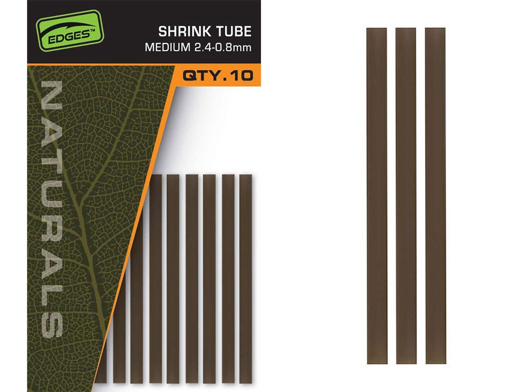 Fox Edges Naturals Shrink Tube L 3.0-1.0mm, 10pcs