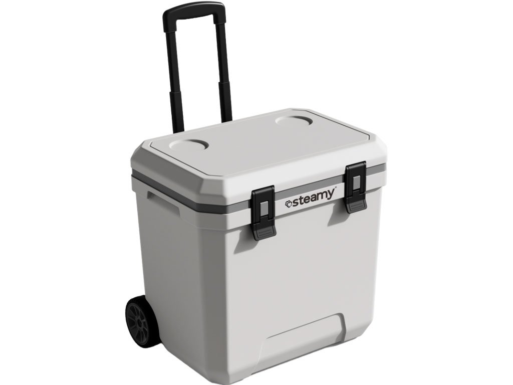 Steamy Cooler Marine Roller White 36L