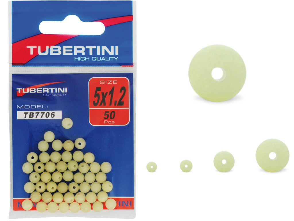 Tubertini TB7706 Luminous Bead 4, 2.5x0.7mm, 50pcs