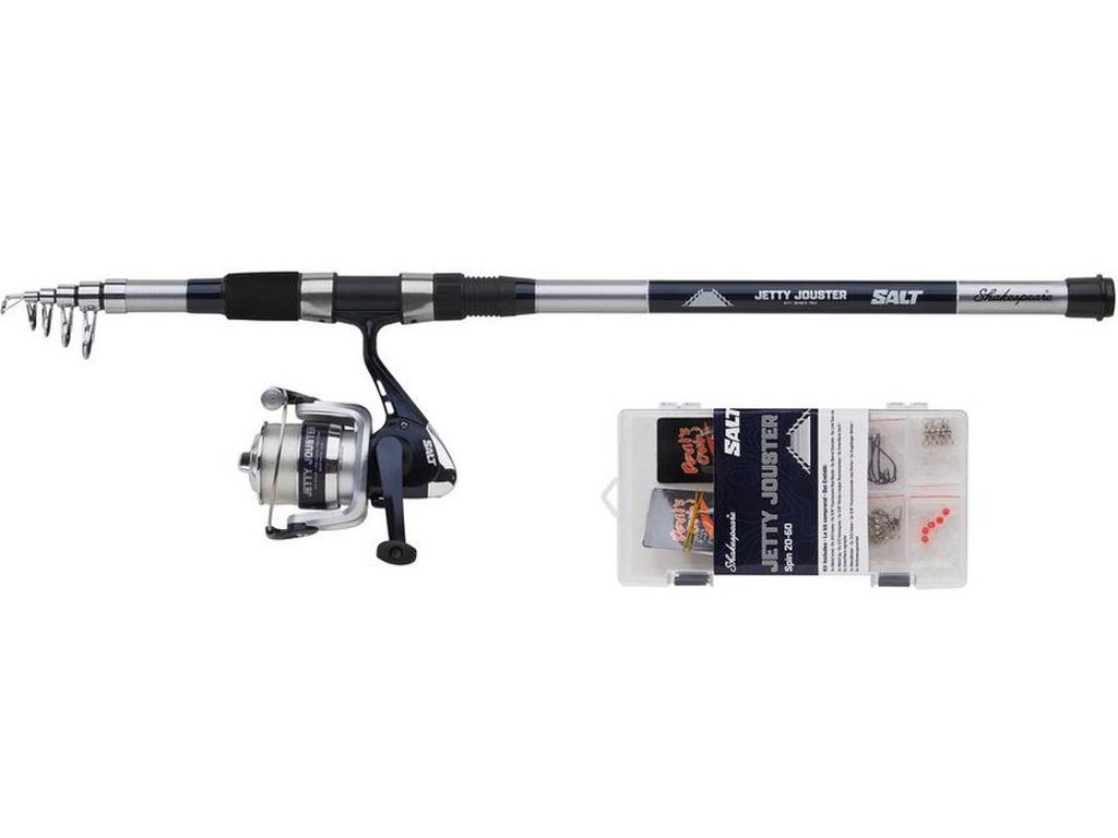 Shakespeare Salt Jetty Jouster Combo Set 2.40m, 20-60g Tele