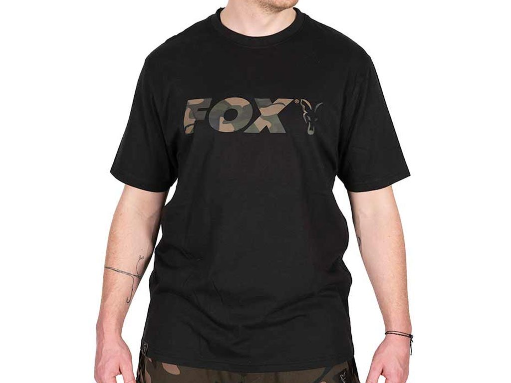 Fox T-Shirt Black/Camo S