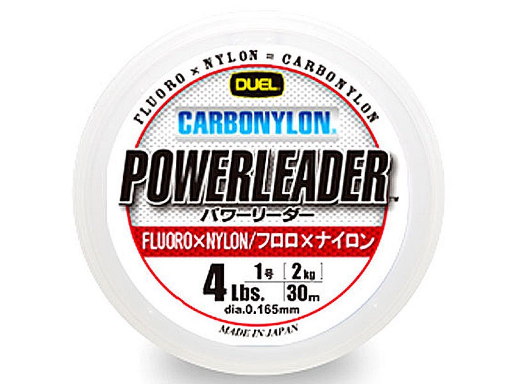 Duel Hardcore Powerleader CN Carbonylon Clear 50m, 0.62mm, 28kg
