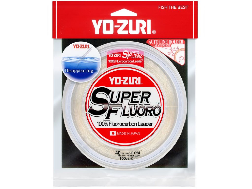Yo-Zuri SuperFluoro Natural Clear 30yds, 0.297mm, 6kg