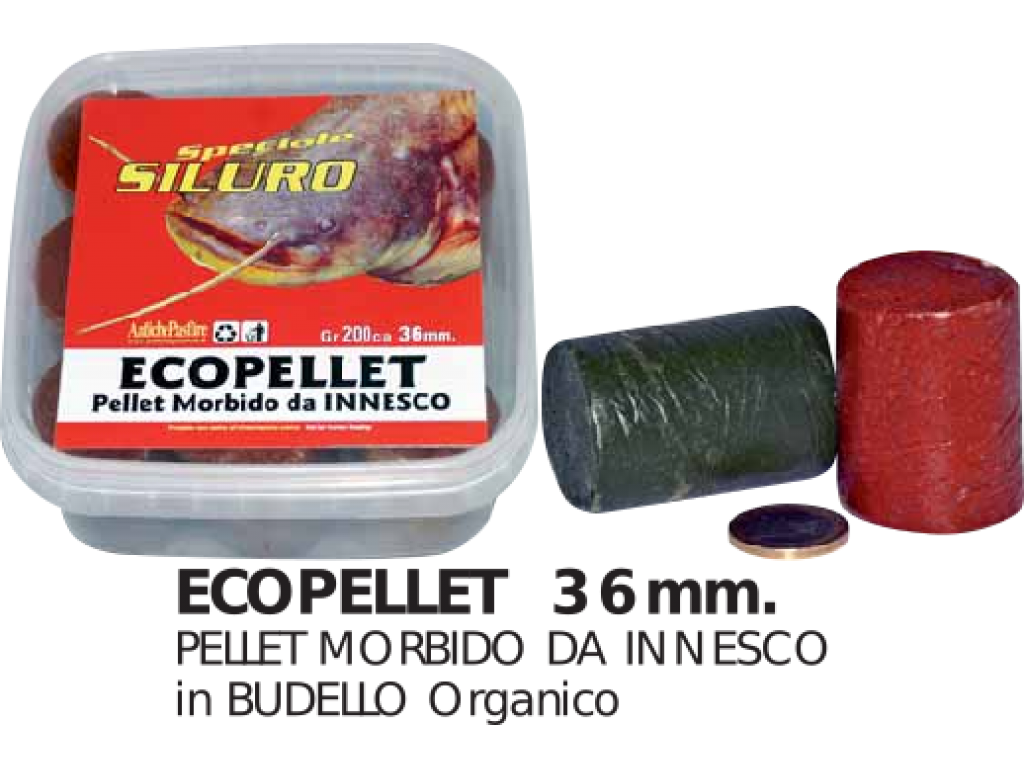 Antiche Pasture Eccopellet Catfish 36mm 200g Squid