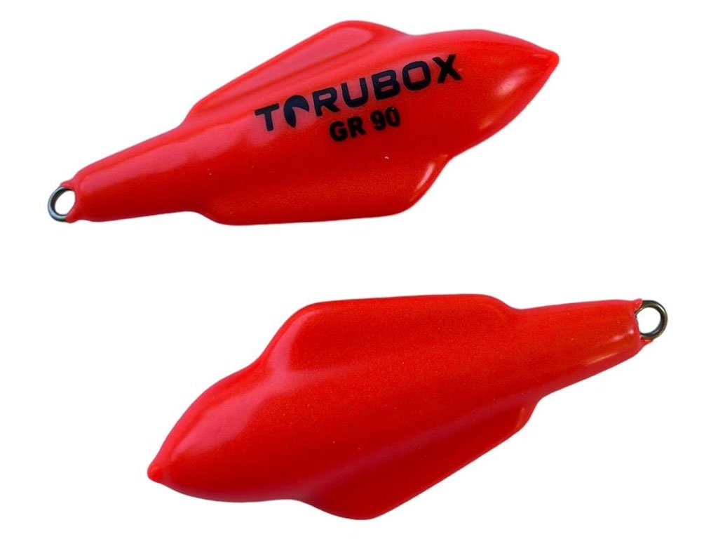 Torubox Olovo Surf Bomb Plastificirano Crveno Fosforno 70g, 1pcs