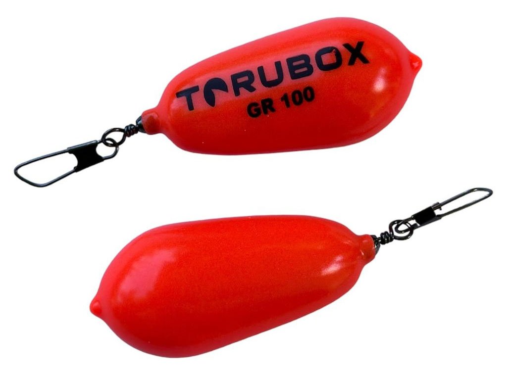 Torubox Olovo Sa Kopčom Crveno Fosforno 100g, 1pcs