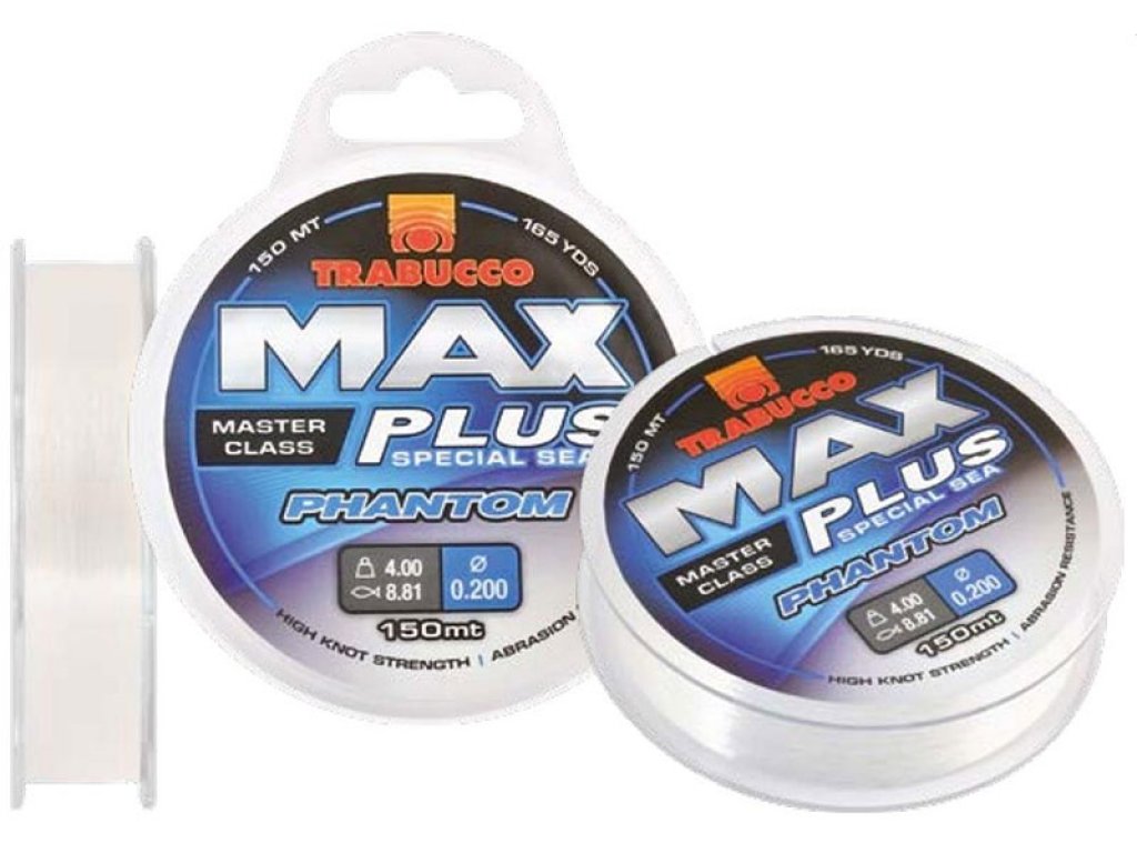 Trabucco Max Plus Phantom 150m, 0.18mm, 3.05kg