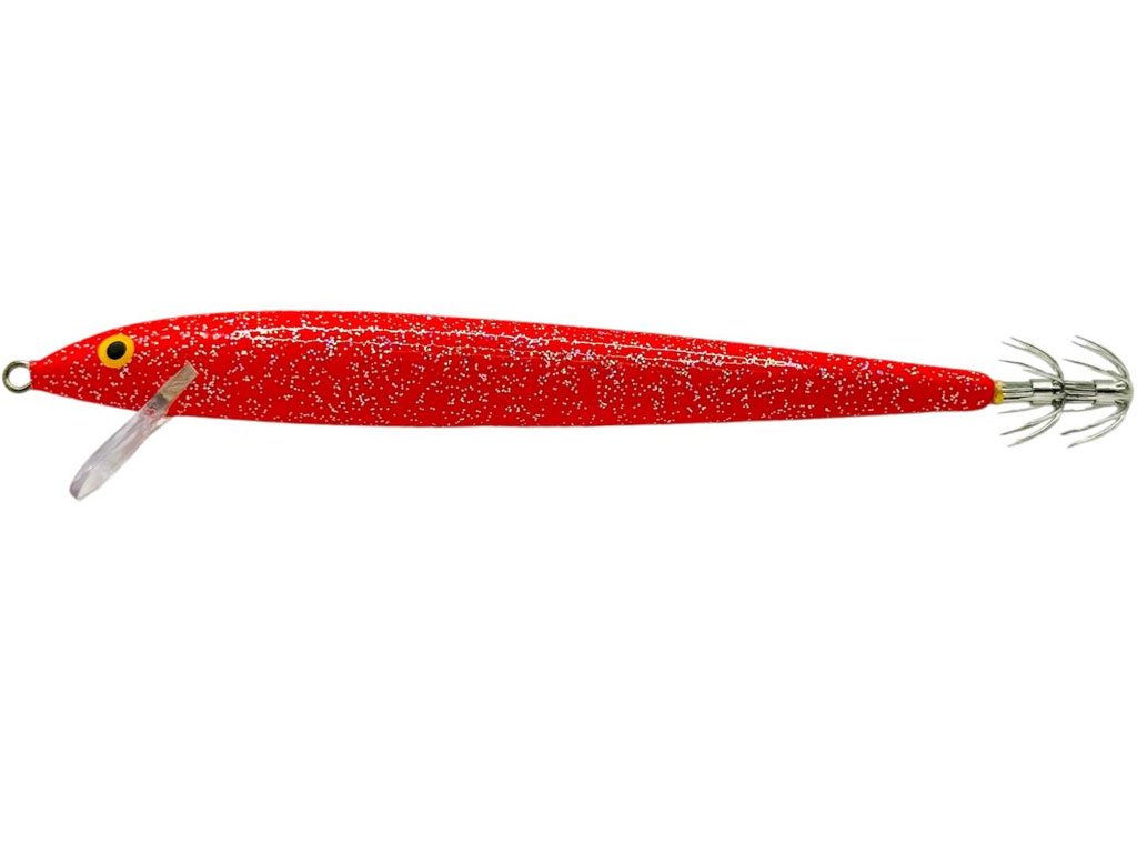 Rapala Floater Squid SQF 13cm Red Hologram Flake