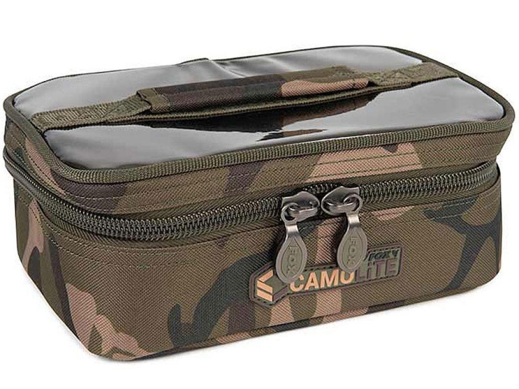 Fox Camolite 8 Pot Hookbait Case 24.5x16.5x9.5cm