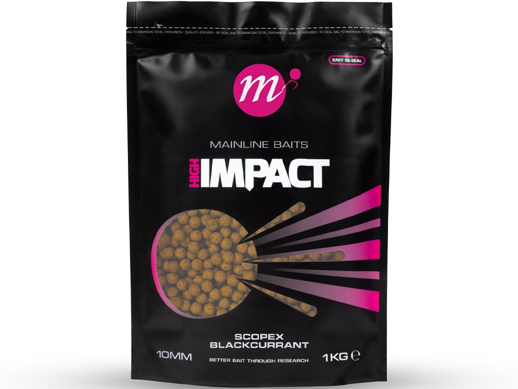 Mainline Baits High Impact 1kg, 10mm Scopex Blackcurrant