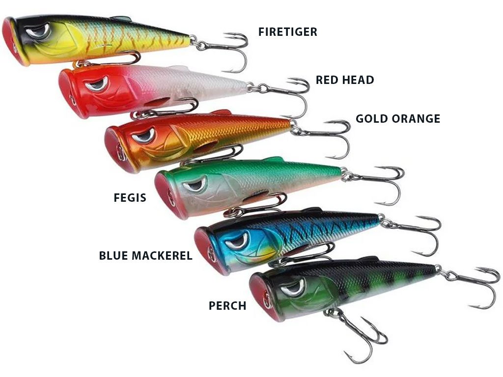 DAM Topwater 7cm Firetiger