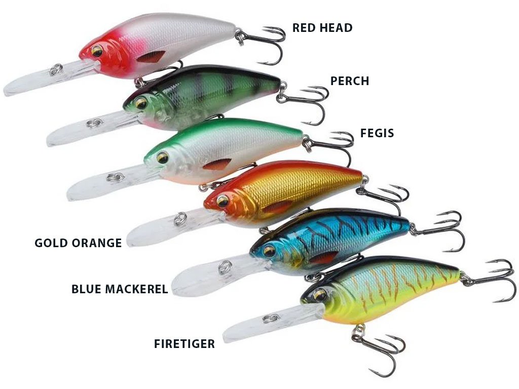 DAM DD Crankbait 6cm Gold Orange
